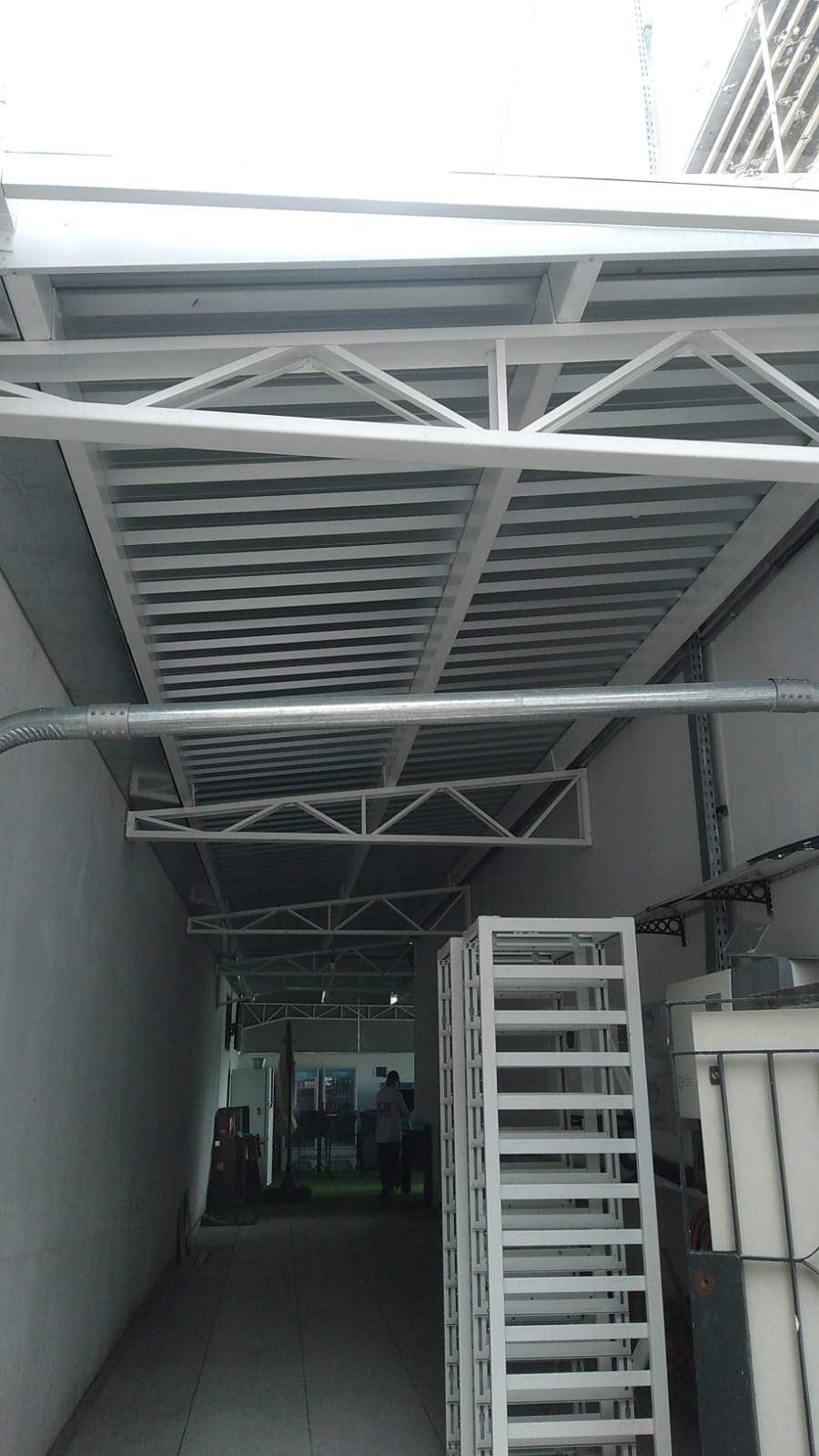 Cobertura industrial telha metálica INOVE